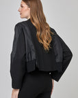 Blazer style bomber avec poches latérales passepoilées | CF25-409