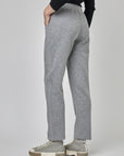 Pantalon ajusté avec poches latérales et bande en nylon | CF25-710 - Gris