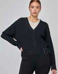 Cardigan cotelé avec ceinture | CF25-909