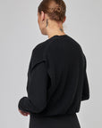 Cardigan doublé avec encolure large et fermeture boutonnée | CF25-924