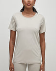 Short sleeve flowing t-shirt