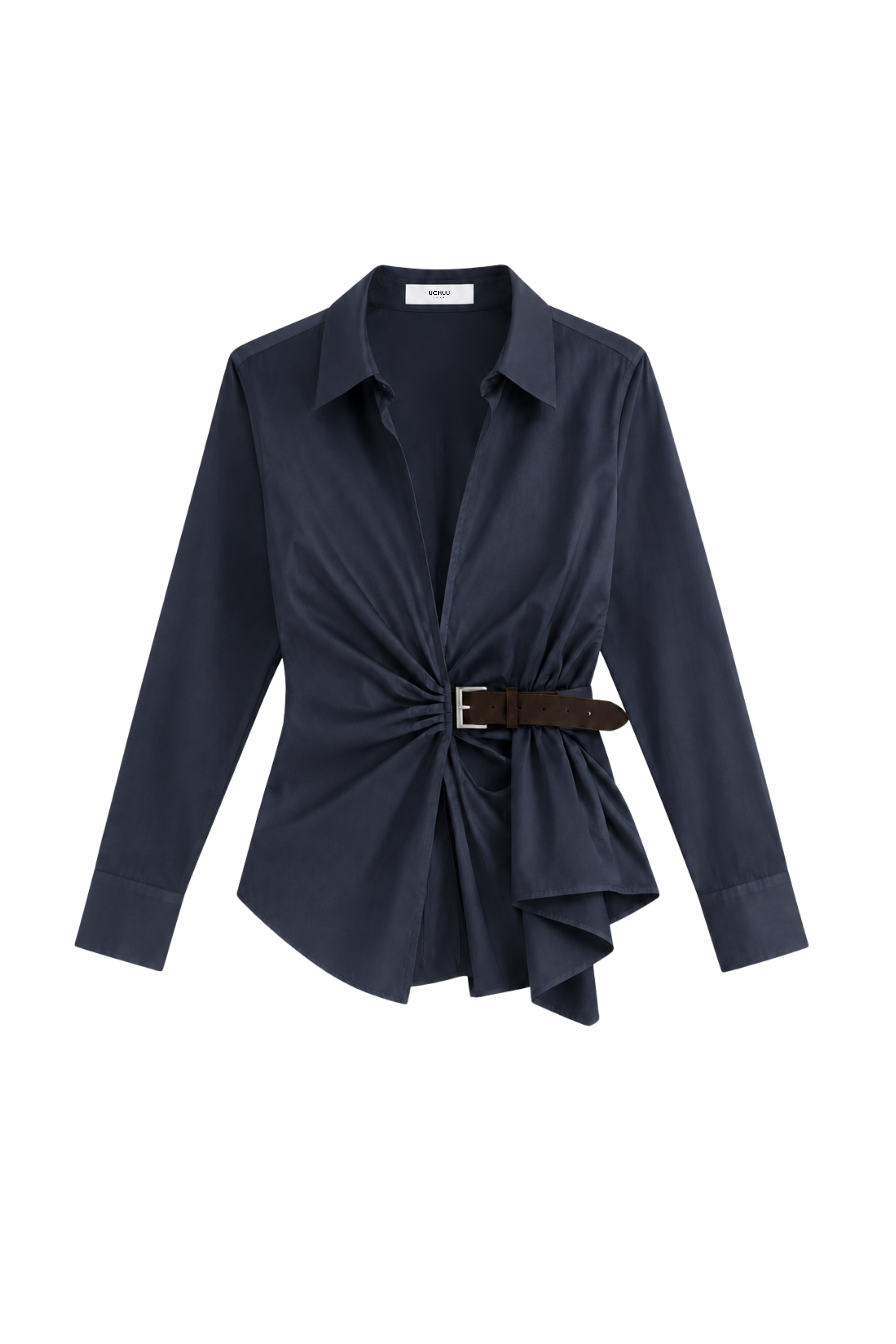 Chemise avec ceinture - Navy