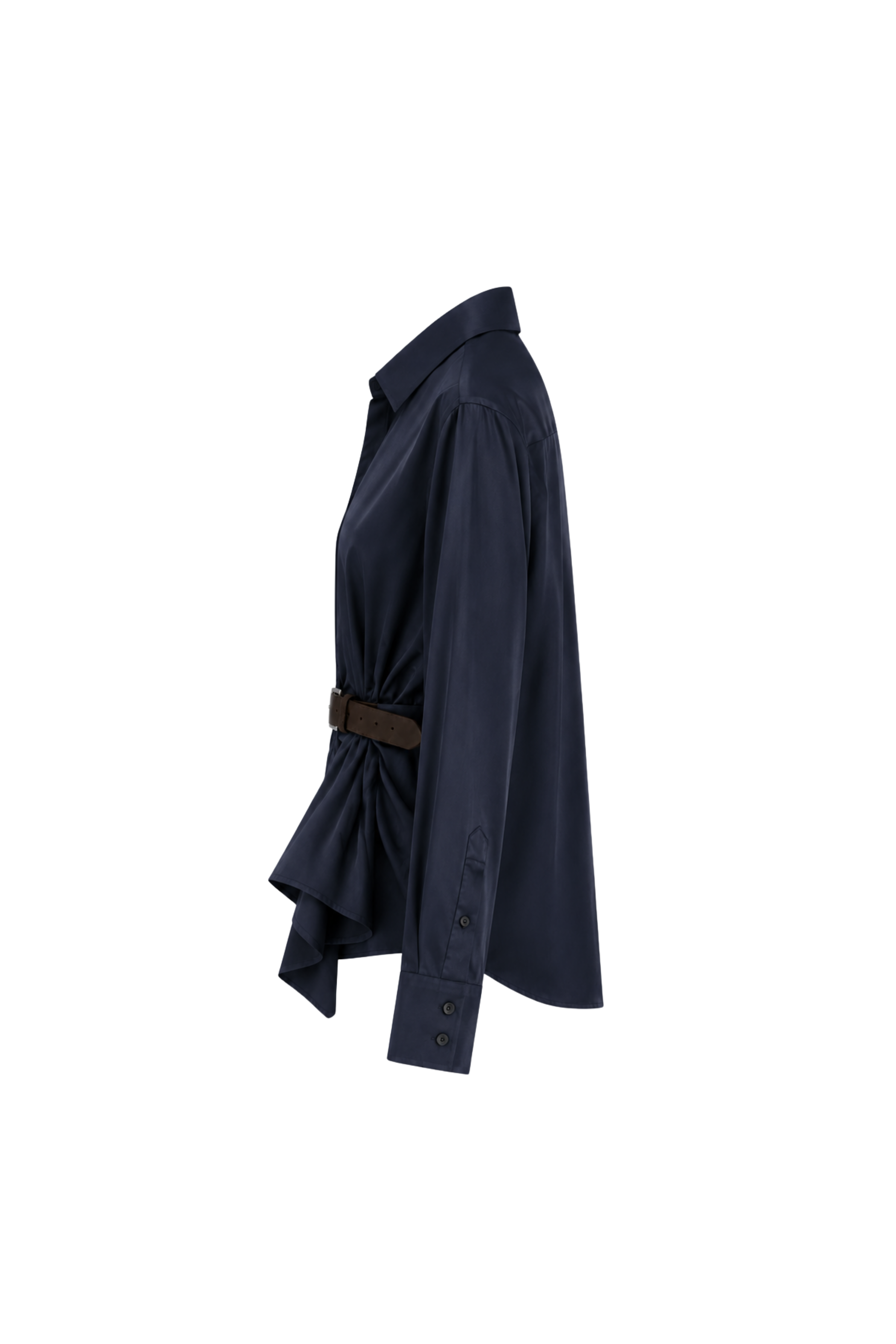 Chemise avec ceinture - Navy