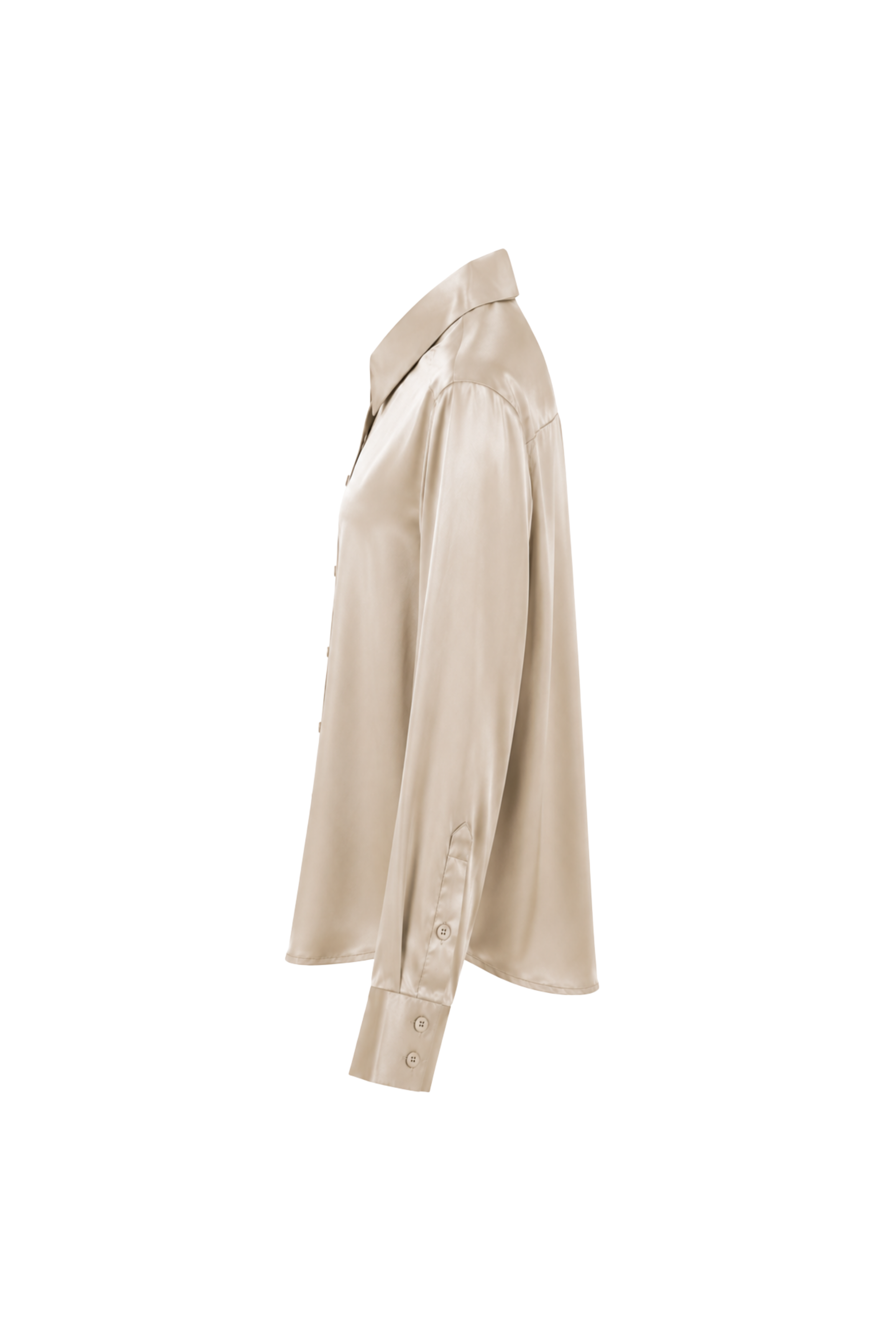Chemise en satin - Sable