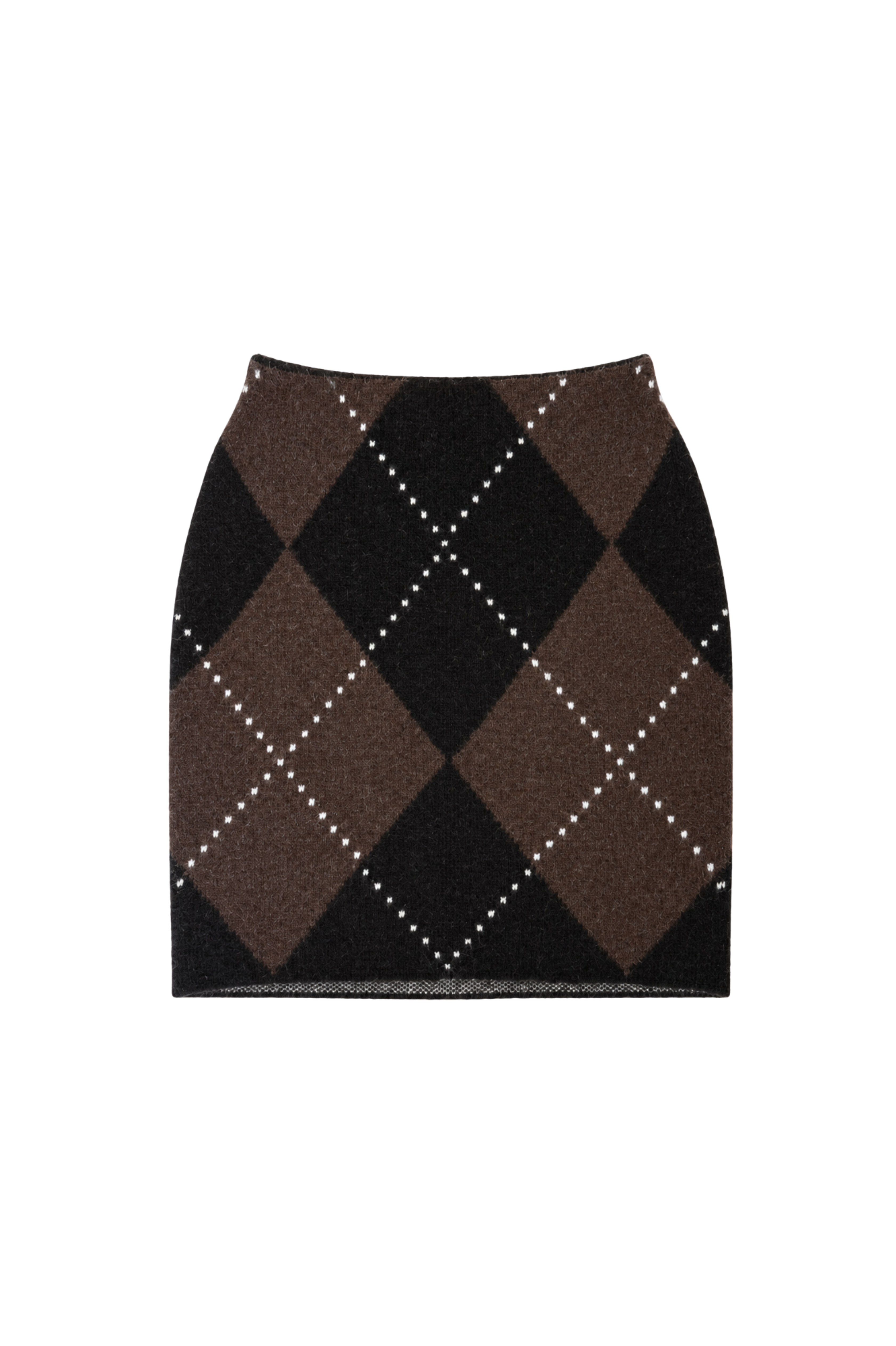 Jupe en tricot argyle - Coco