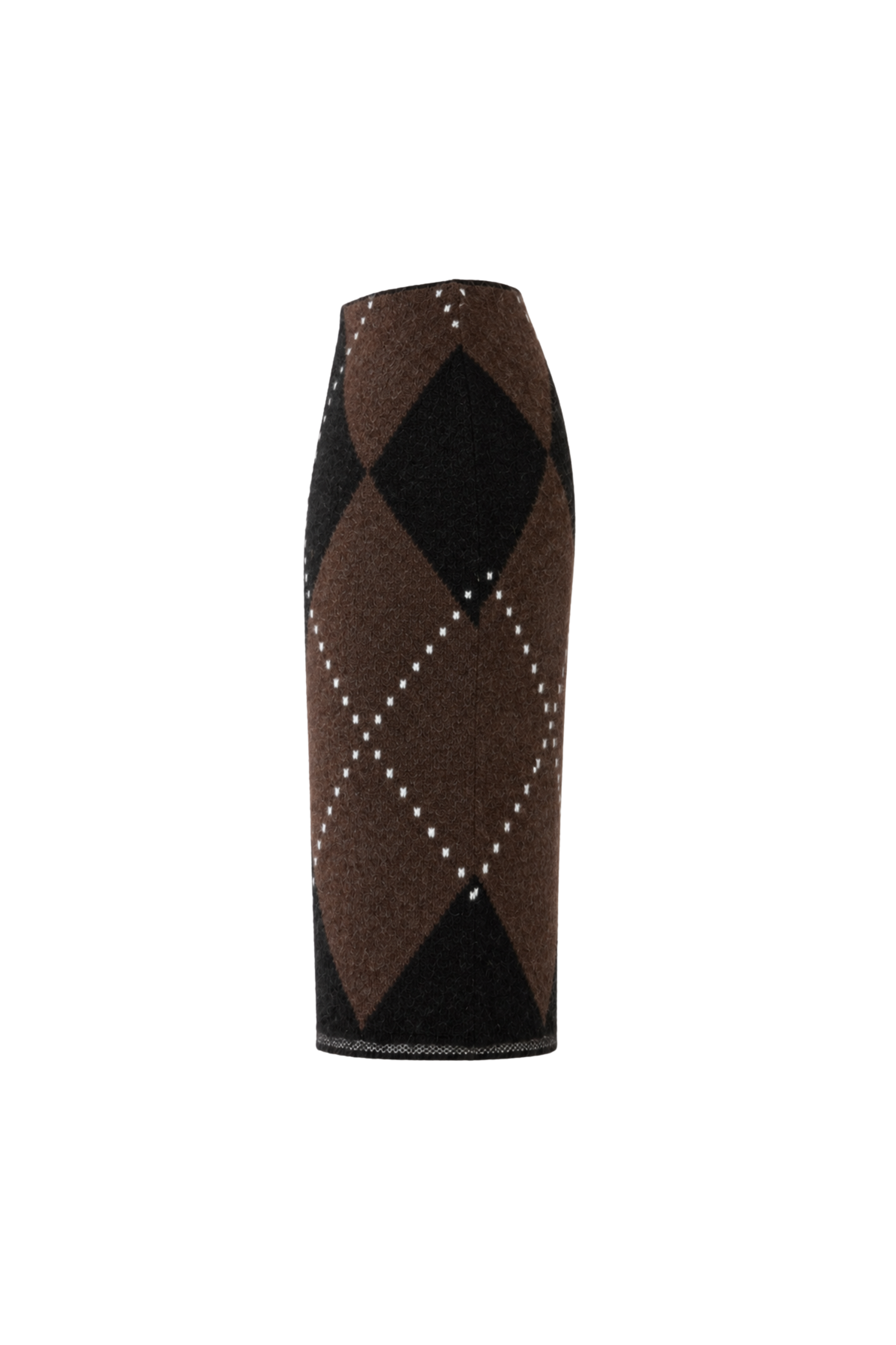 Jupe en tricot argyle - Coco