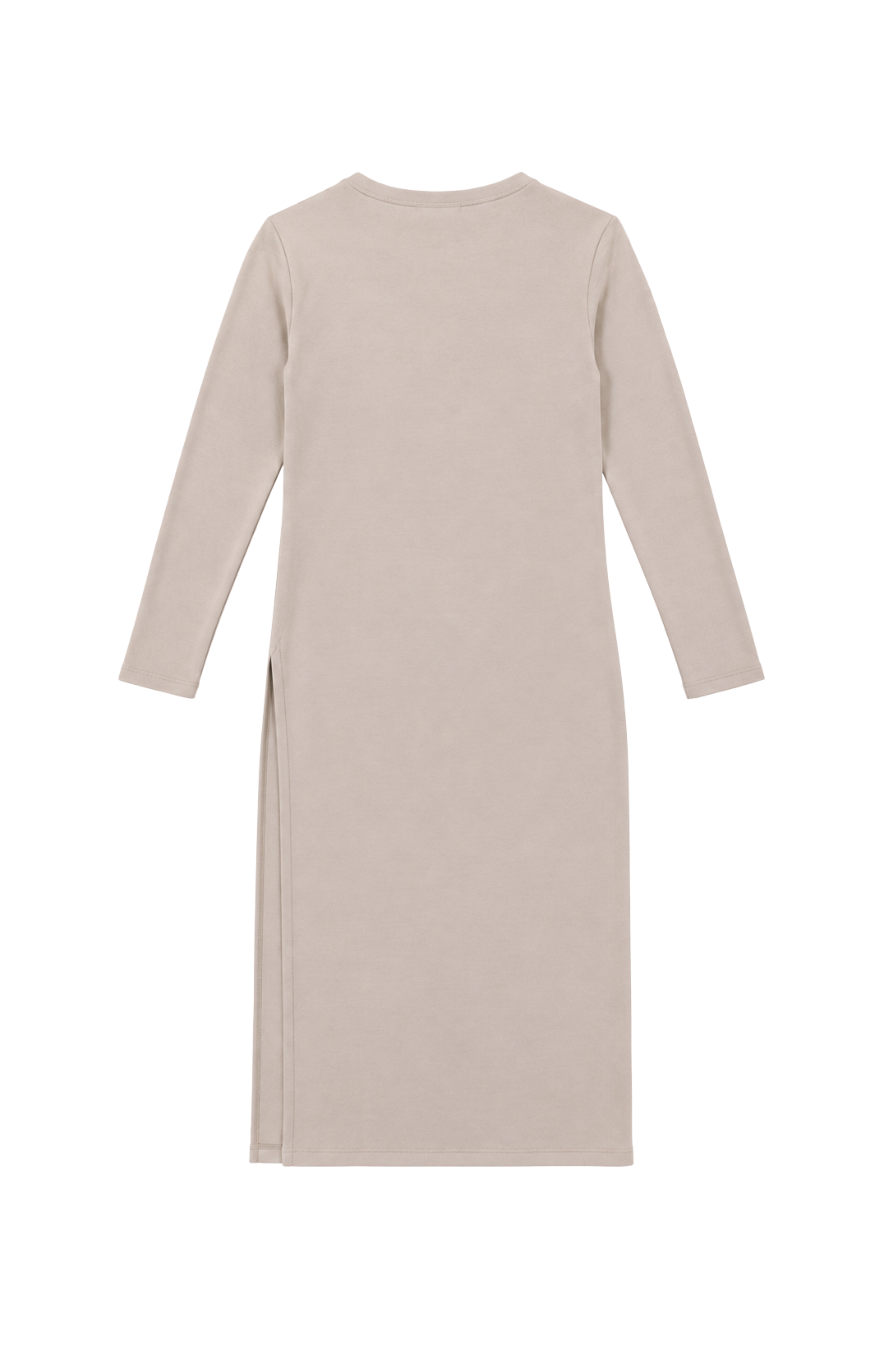 Robe longue à fente avant - Sable