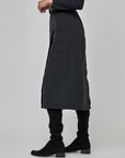 Jupe-culotte trapèze avec poches plaquées |CF25-103