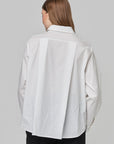 Gathered shirt with two chest pockets | CF25-617