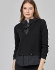 Hooded Sweatshirt with Front Closure | CF25-700