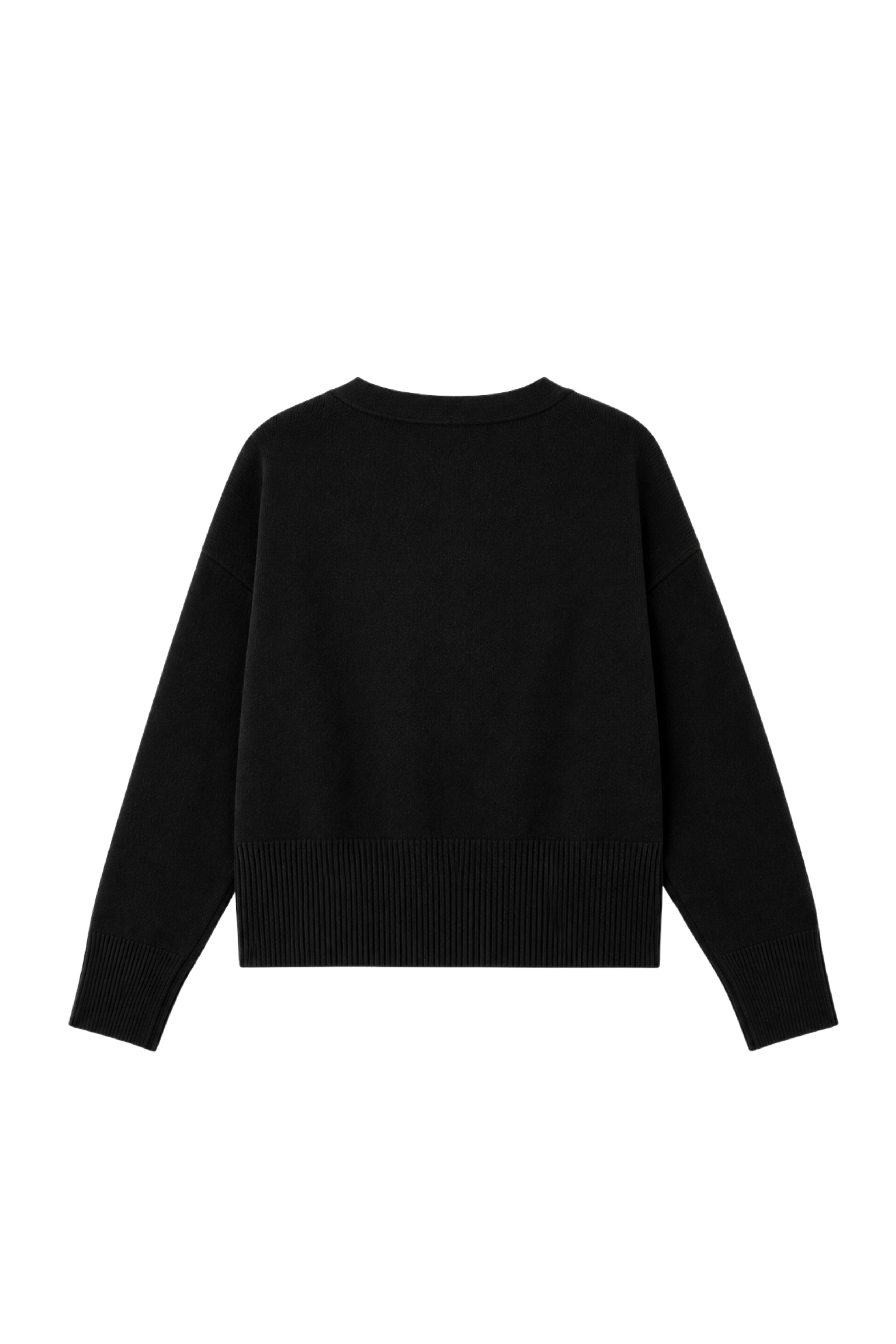 Cardigan cache-cœur - Noir