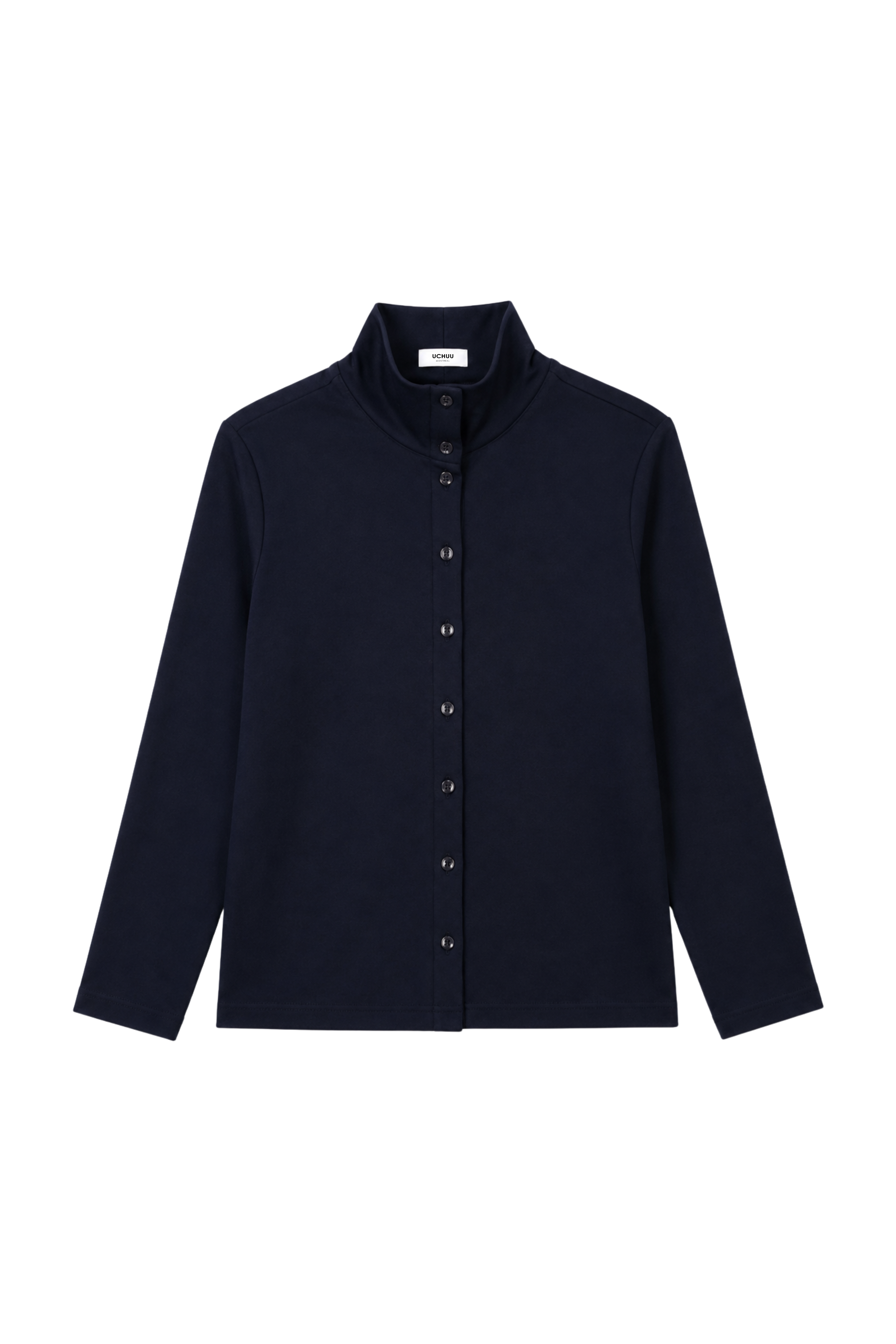 Chandail col montant - Navy