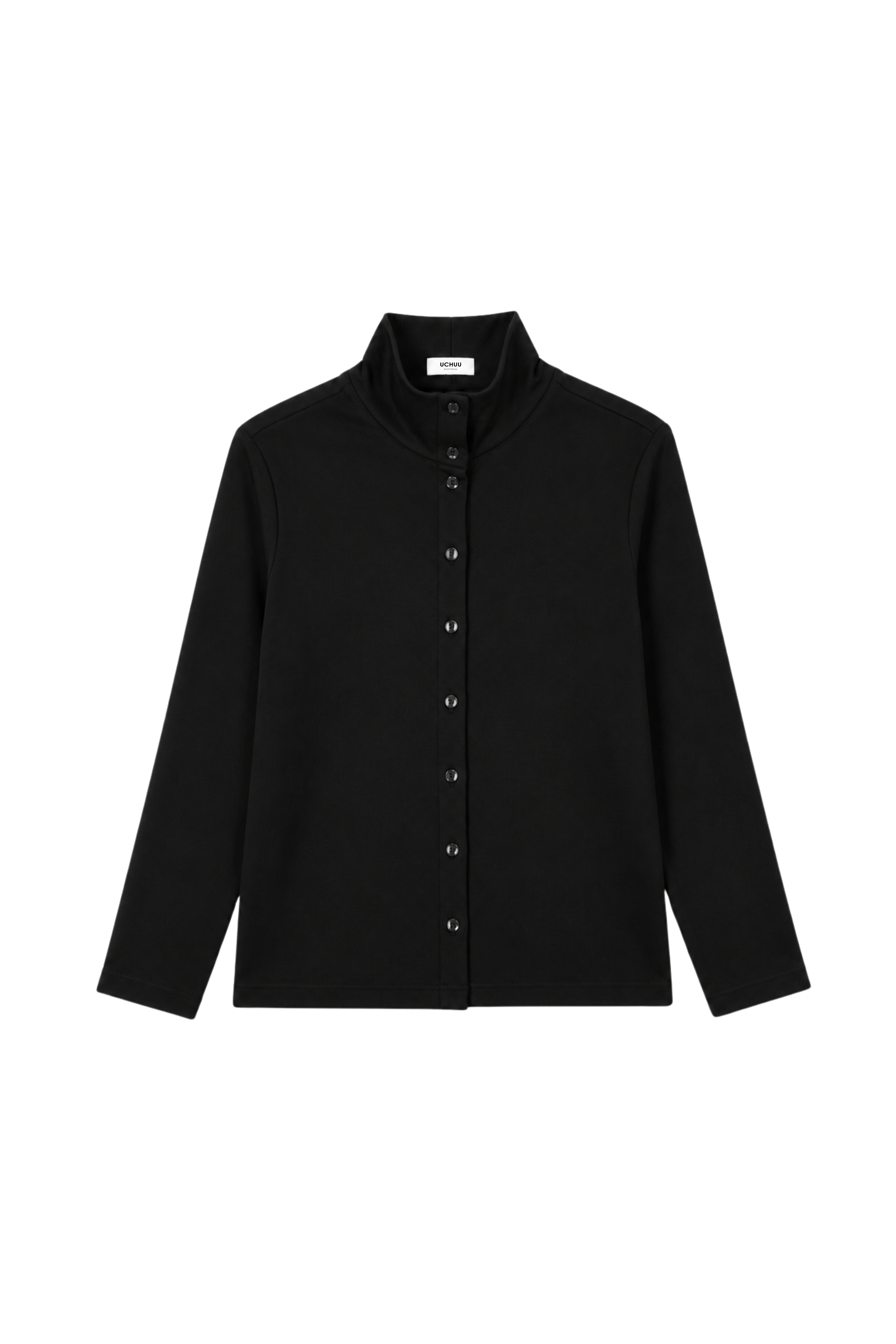 Chandail col montant - Noir