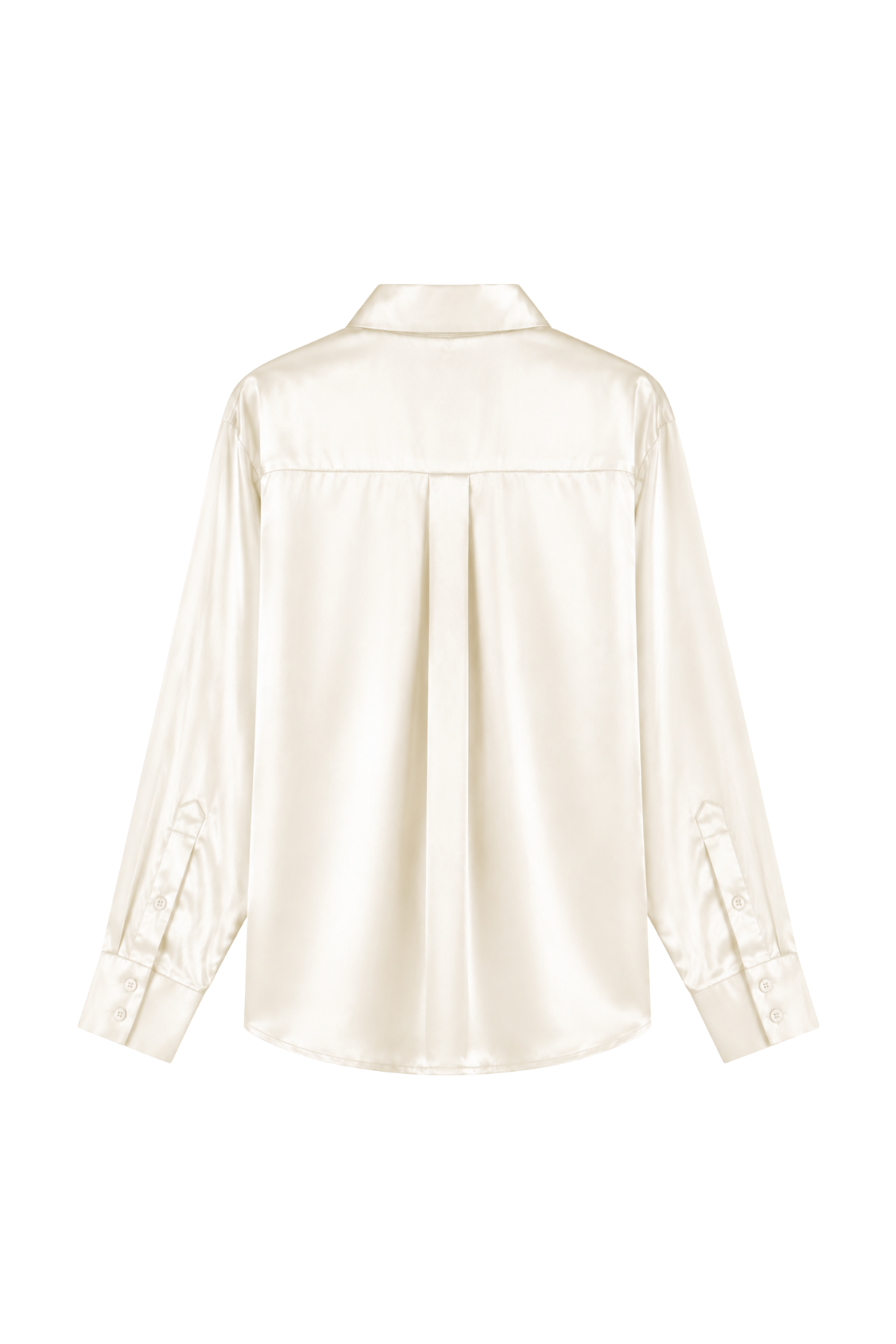 Chemise en satin - Milk