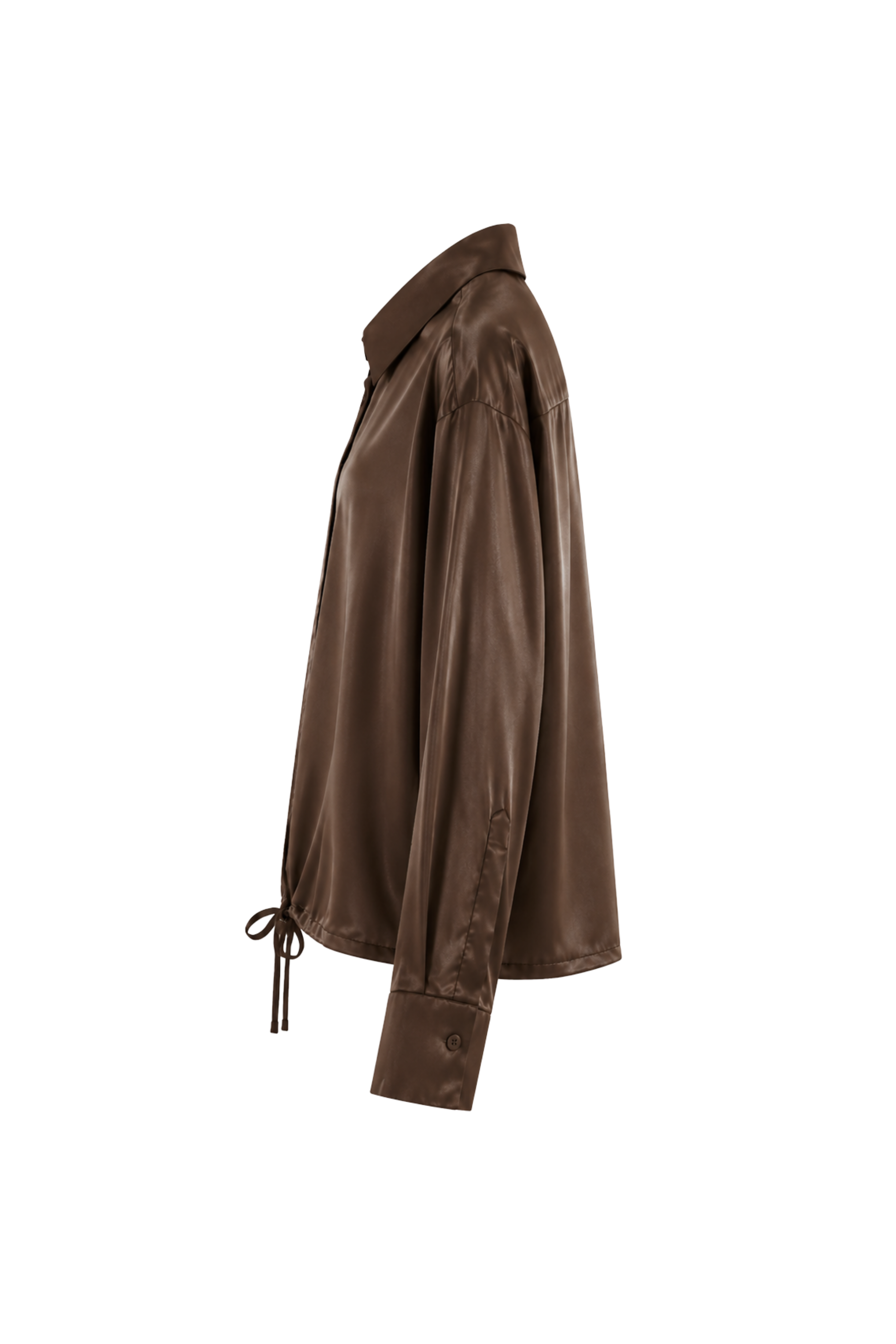 Chemise courte en satin - Coco