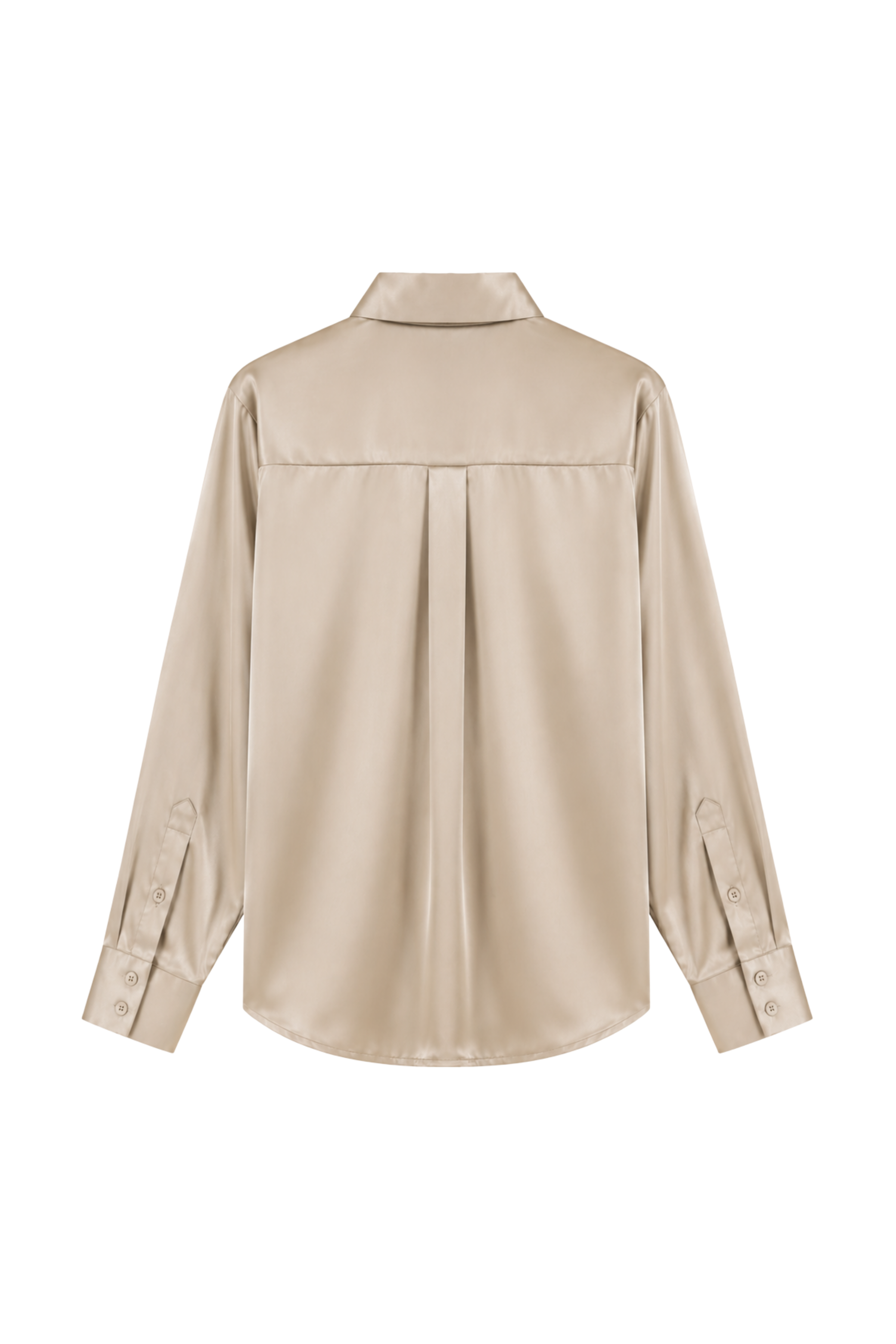 Chemise en satin - Sable
