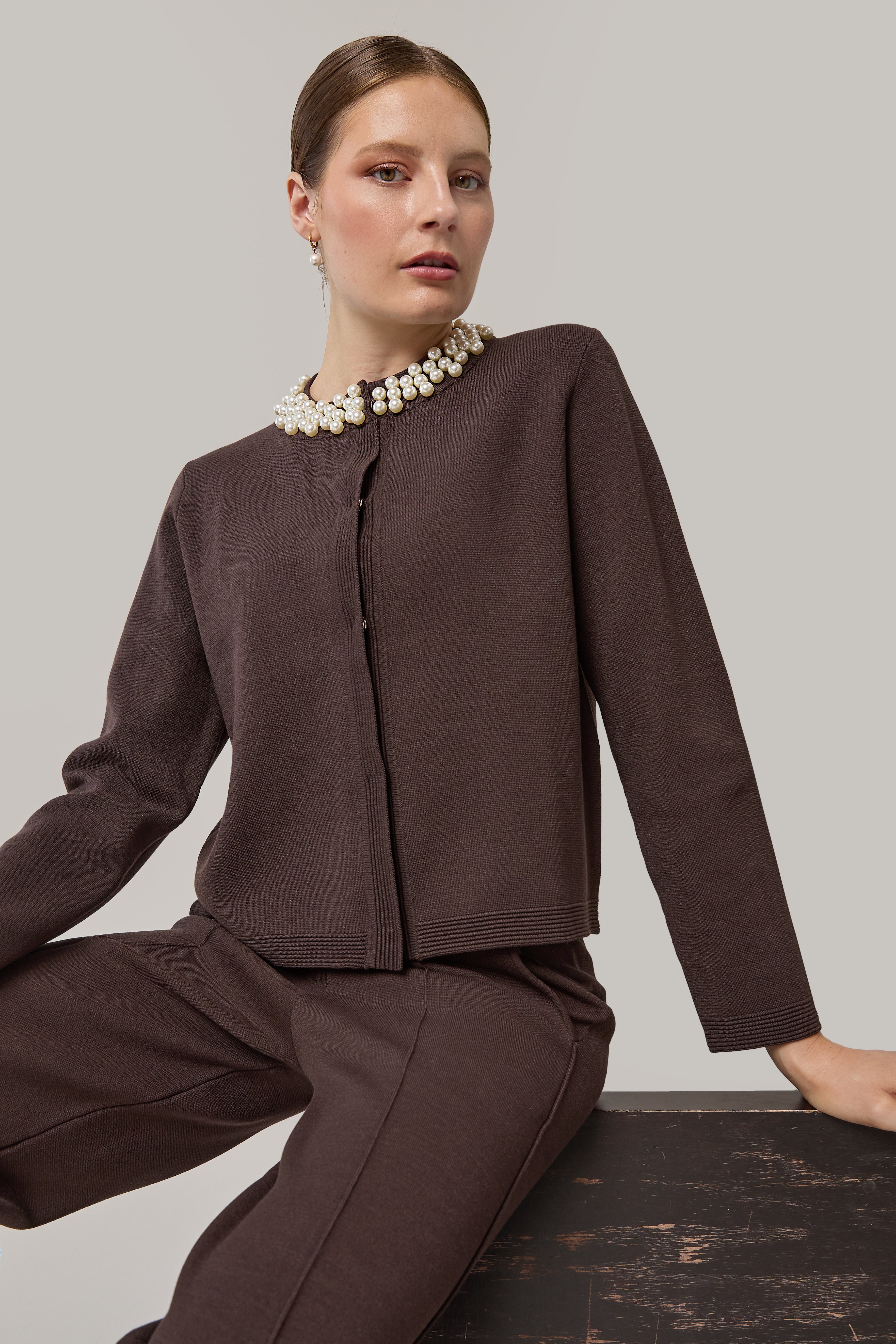 Cardigan à boutons perlés - Coco