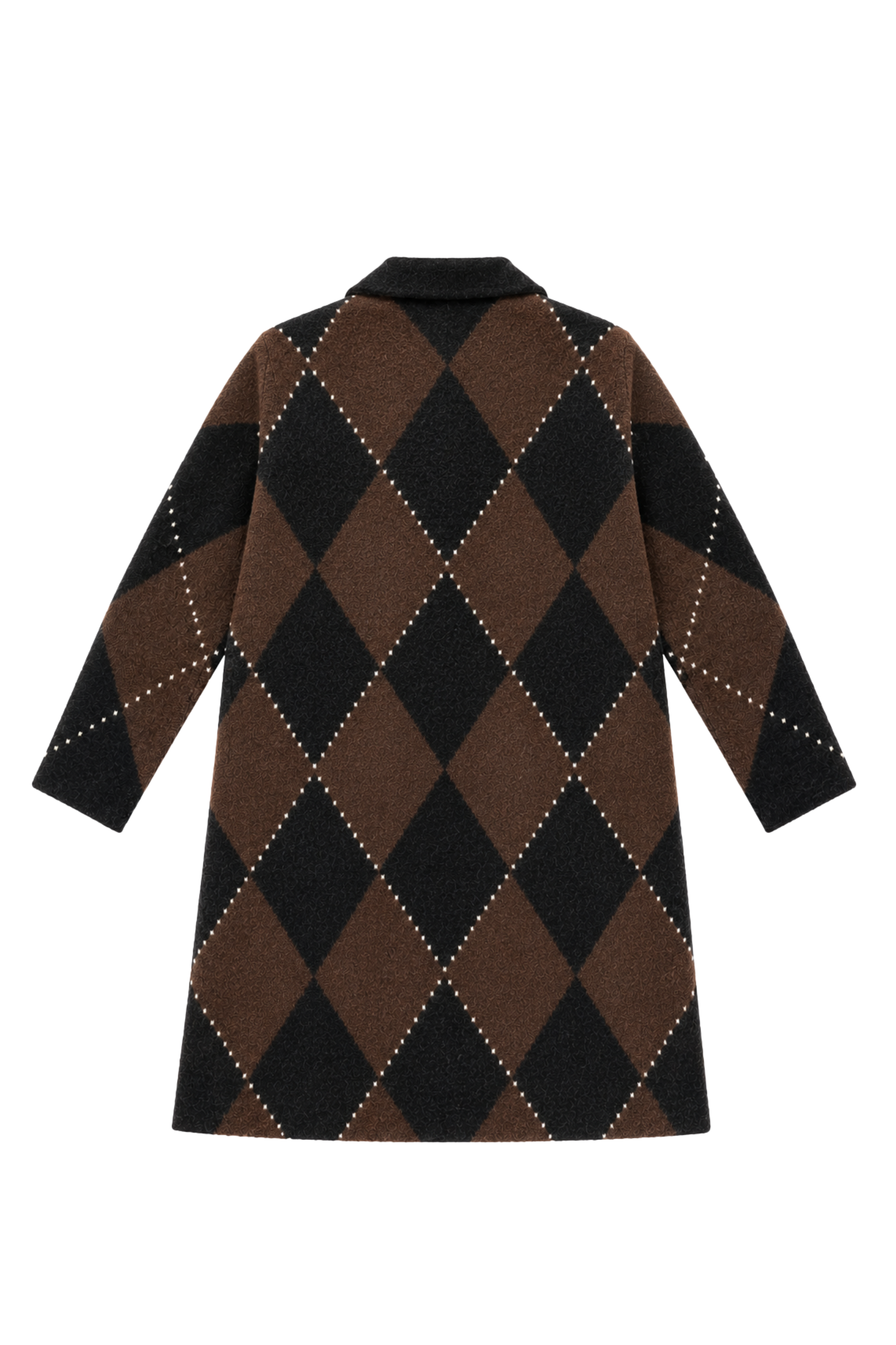 Long cardigan argyle - Coco