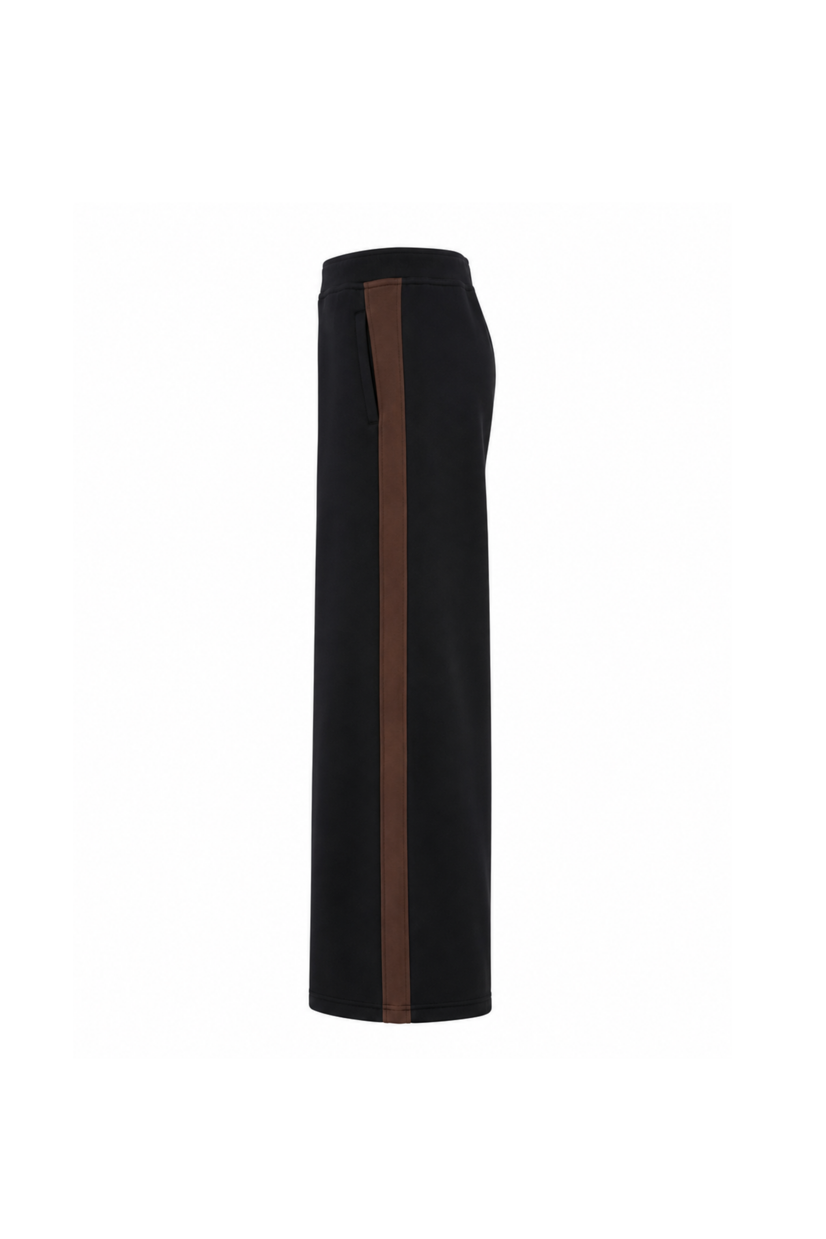 Pantalon bicolore - Noir et Coco