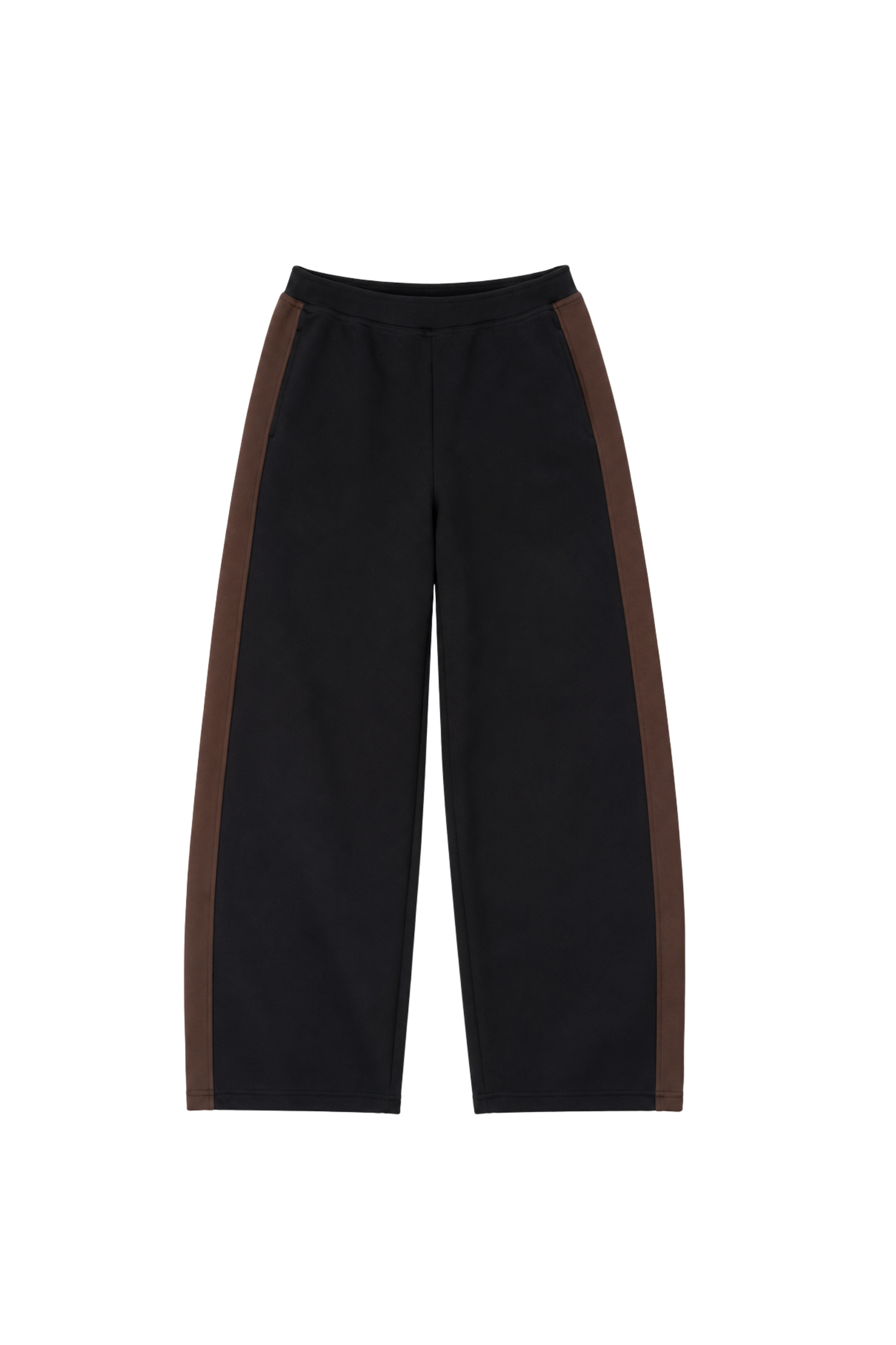 Pantalon bicolore - Noir et Coco