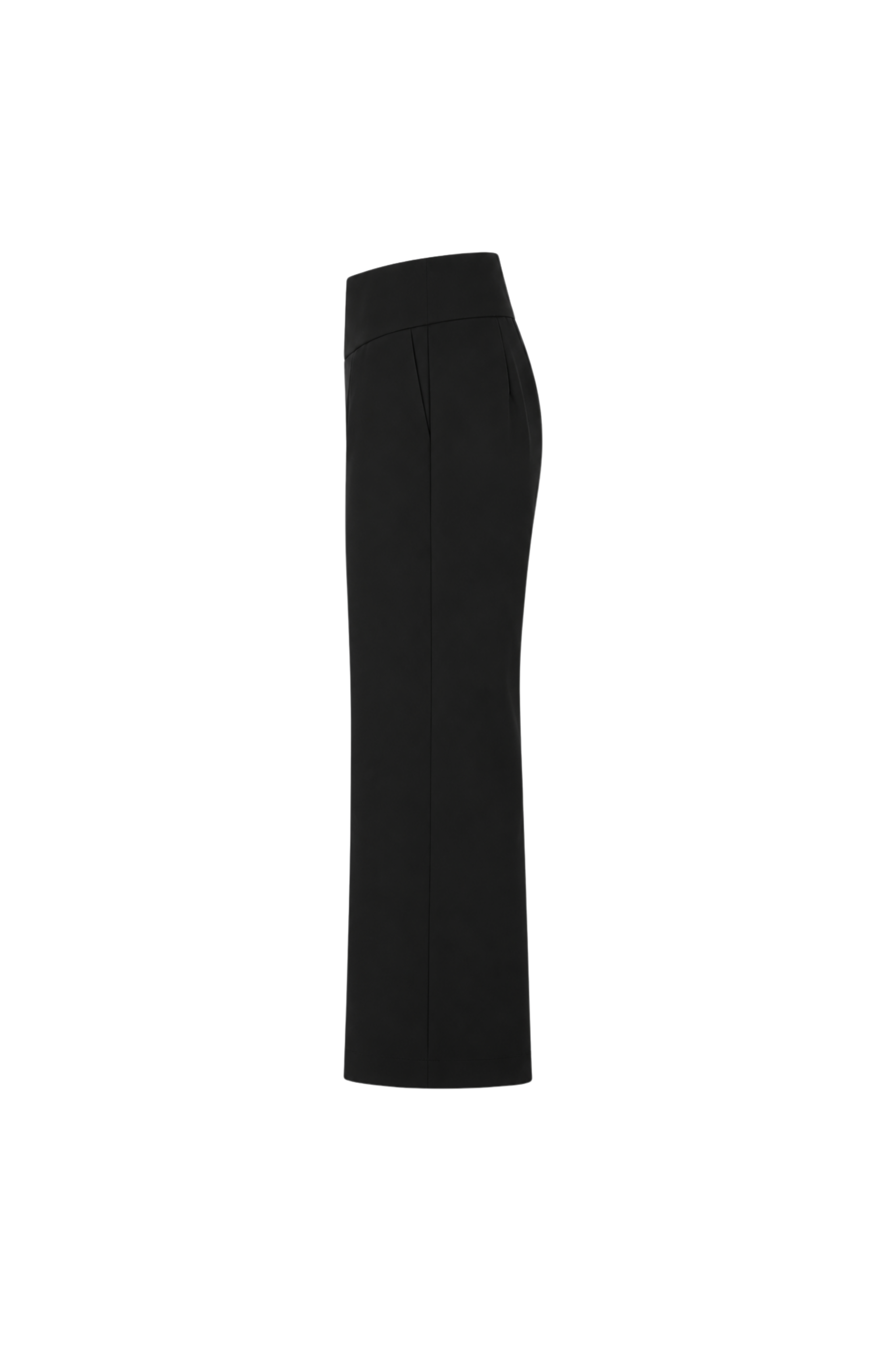 Pantalon évasé basique - Noir