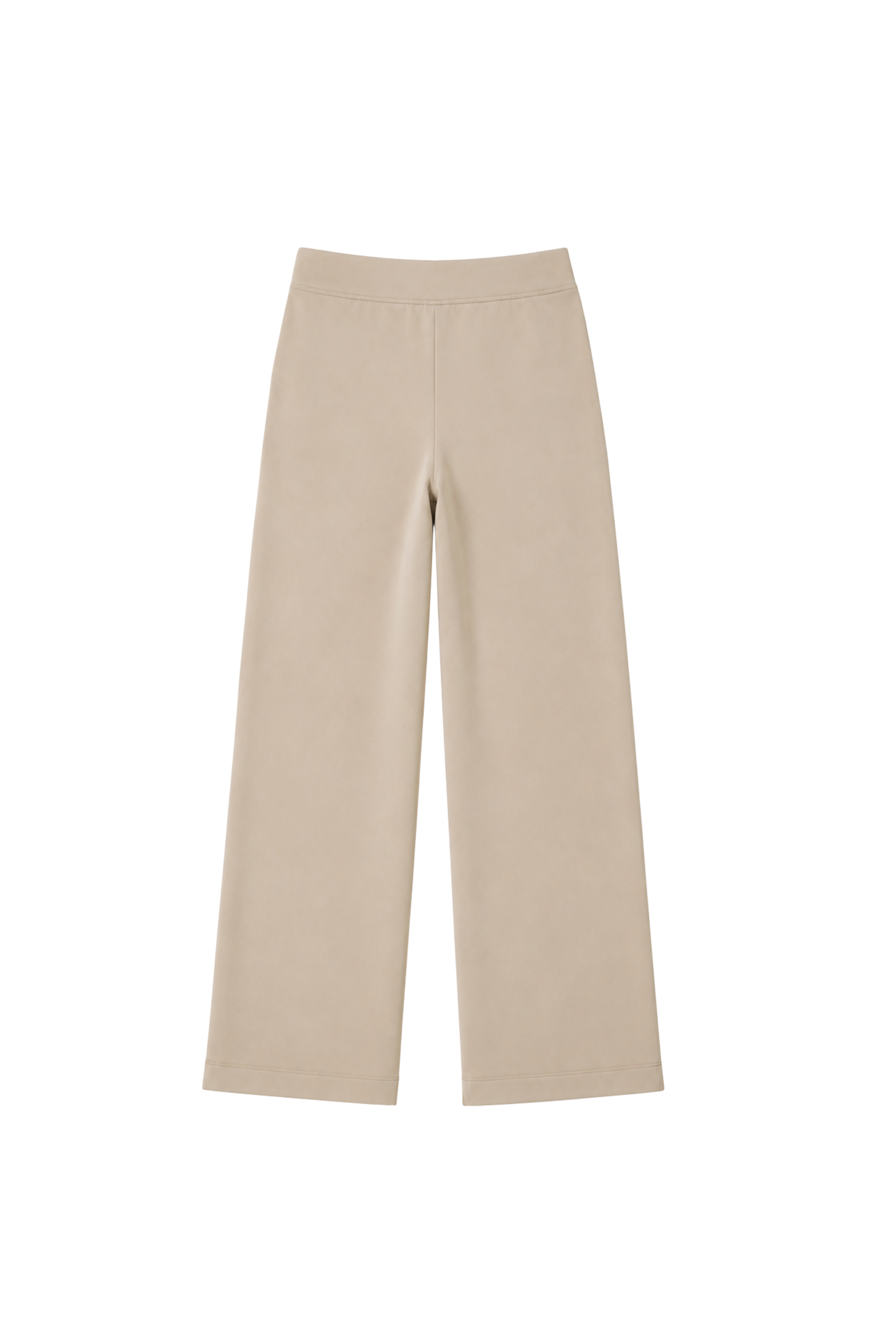 Pantalon jambe large - Sable