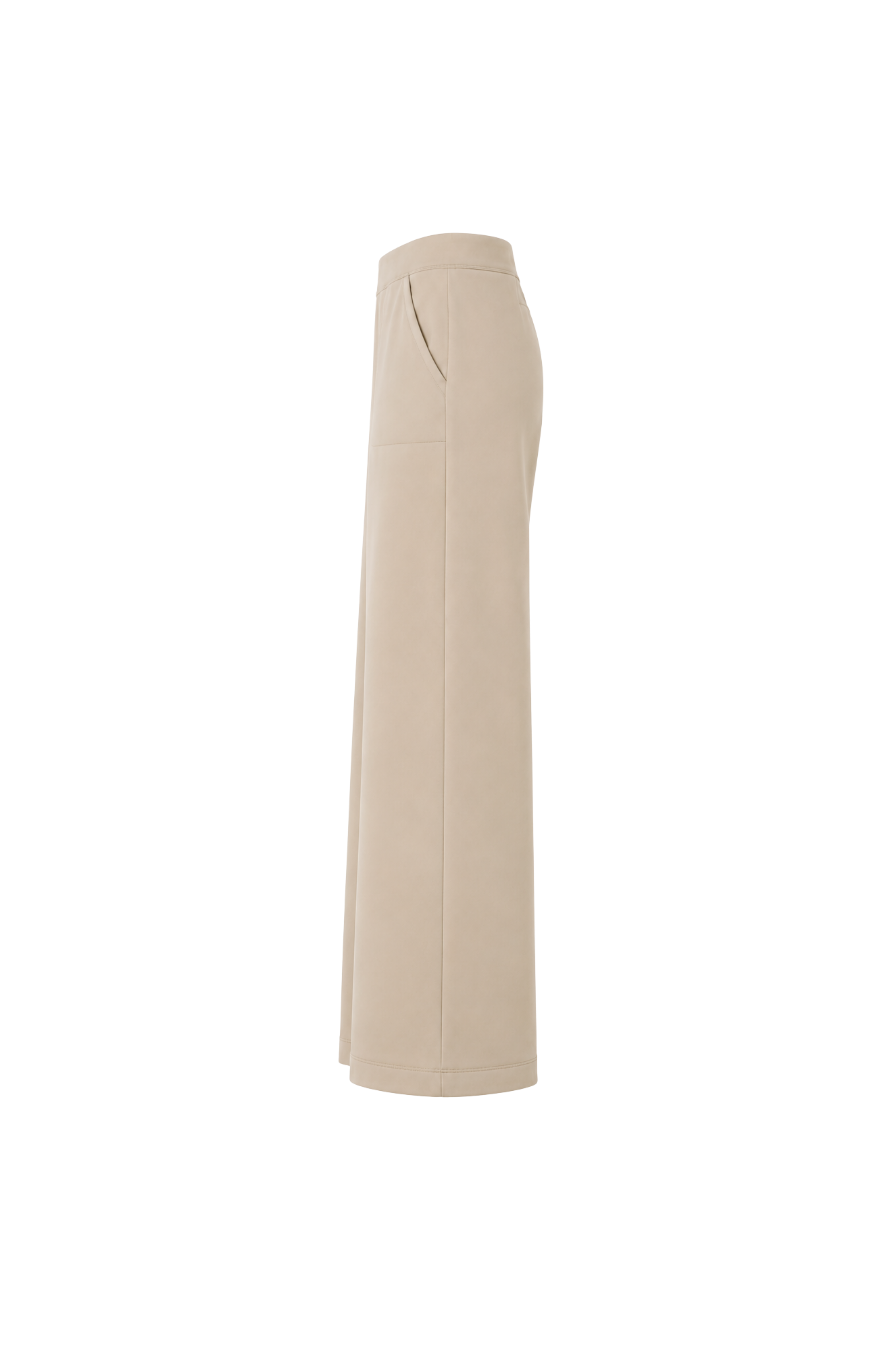 Pantalon jambe large - Sable