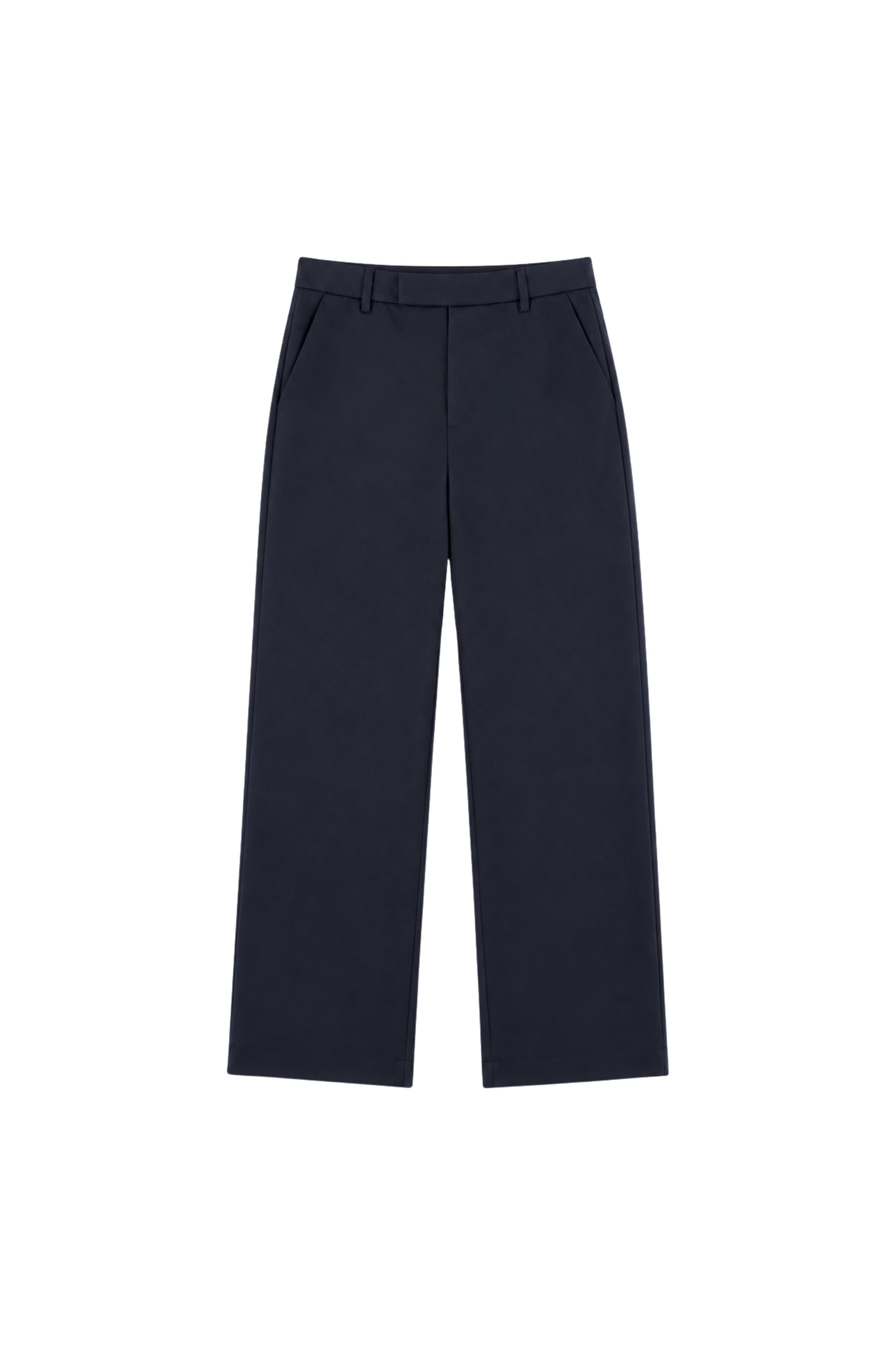 Pantalon jambe large basique - Navy