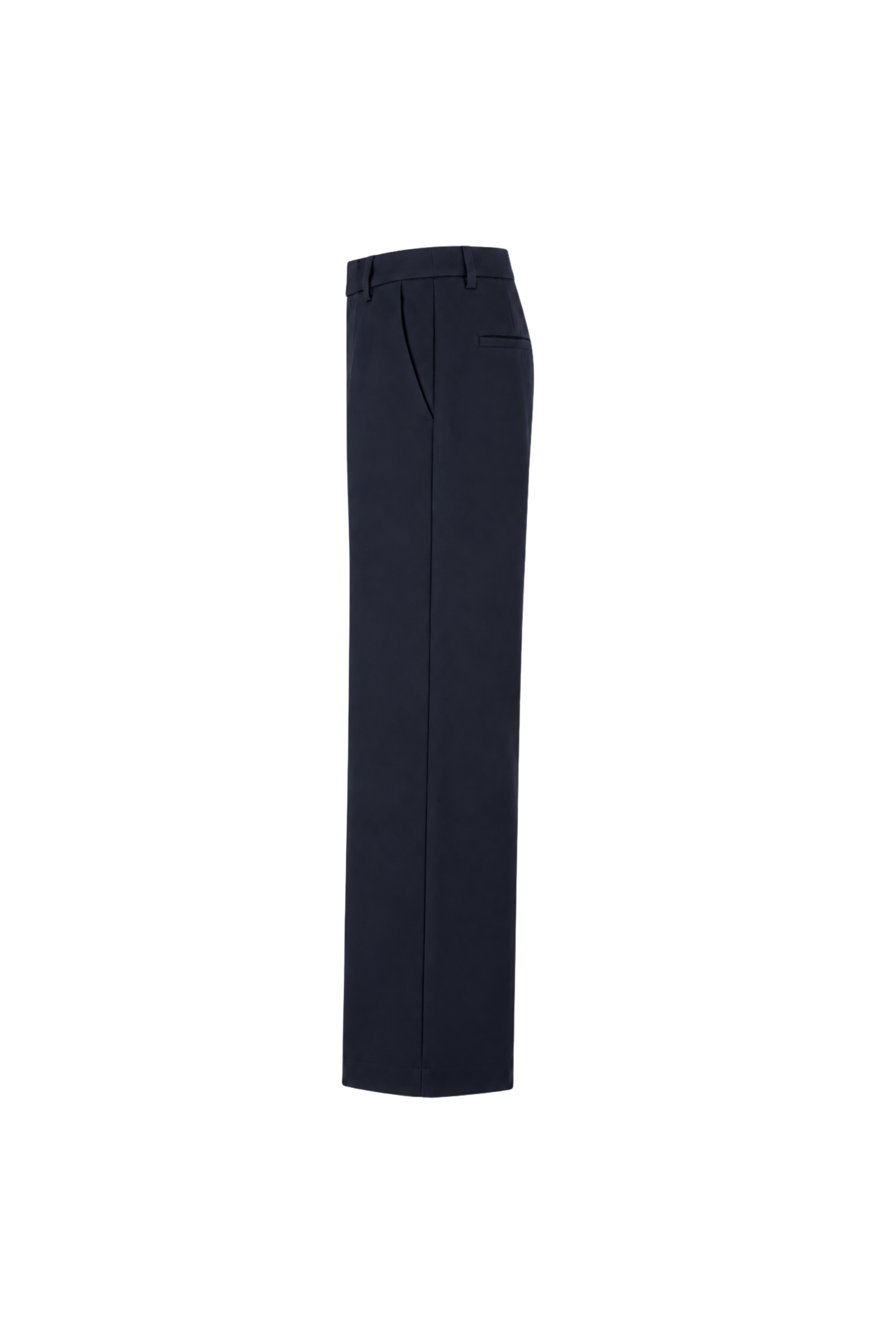 Pantalon jambe large basique - Navy
