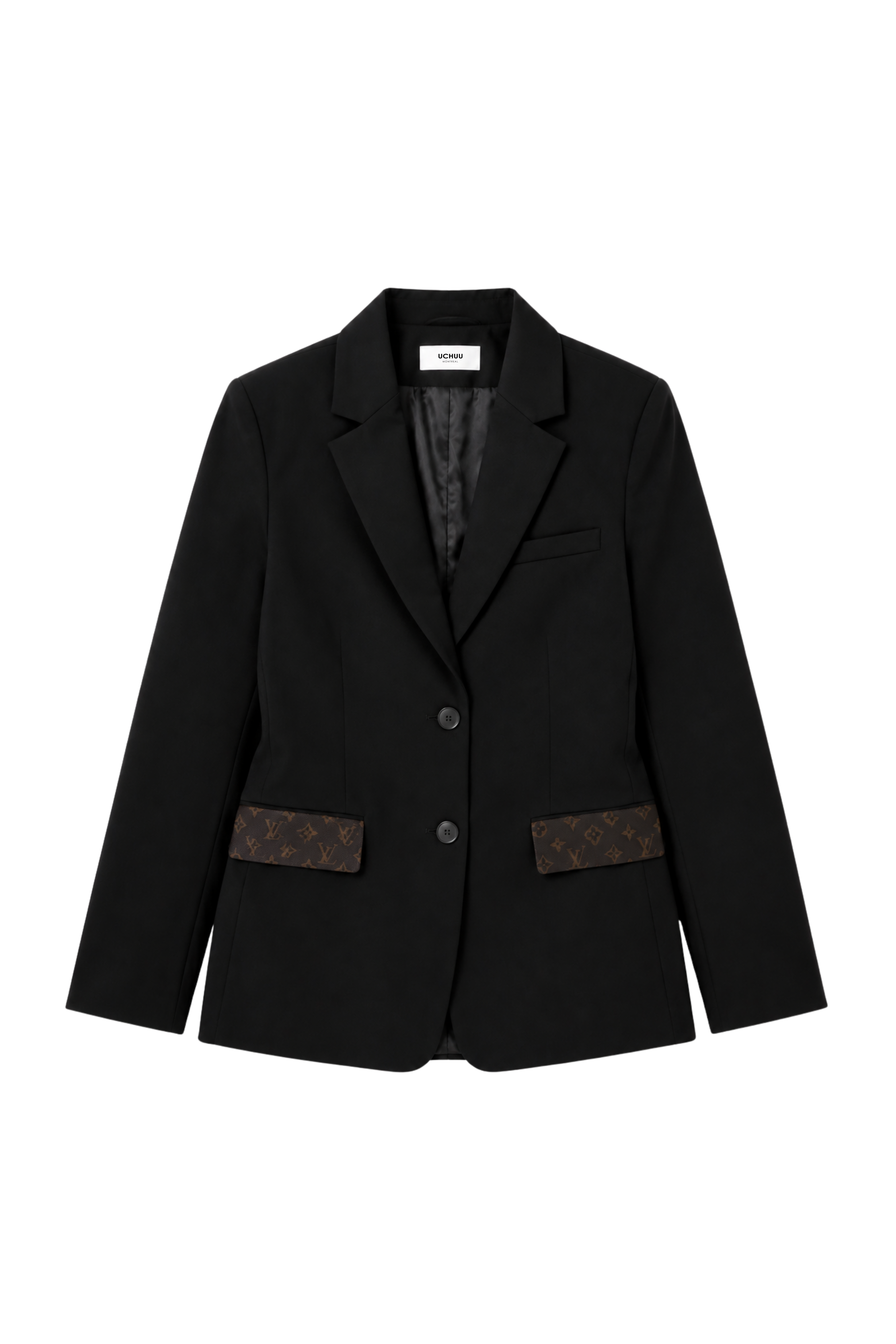 Veste à grandes poches - Noir