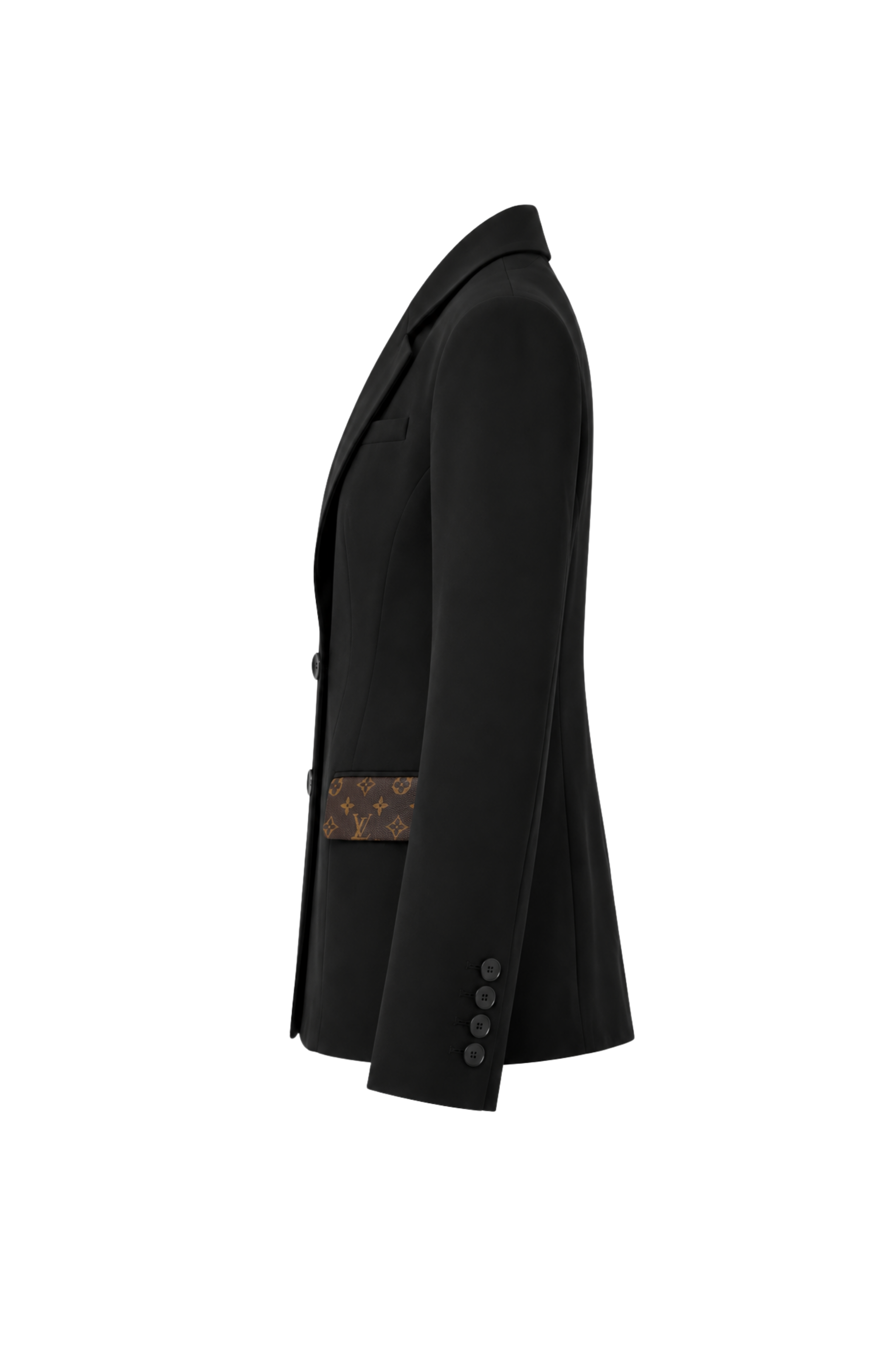 Veste à grandes poches - Noir