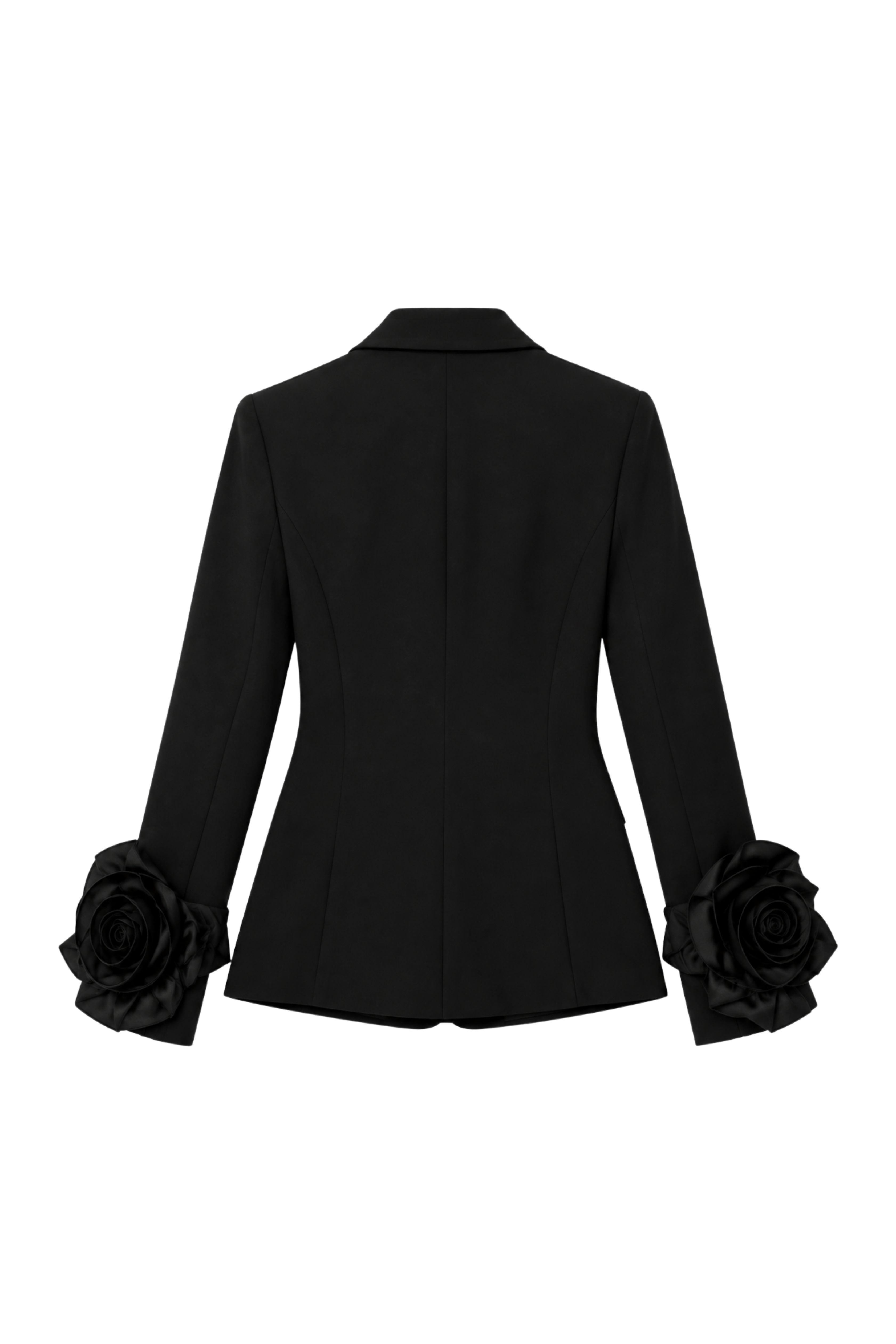 Veste manches roses - Noir