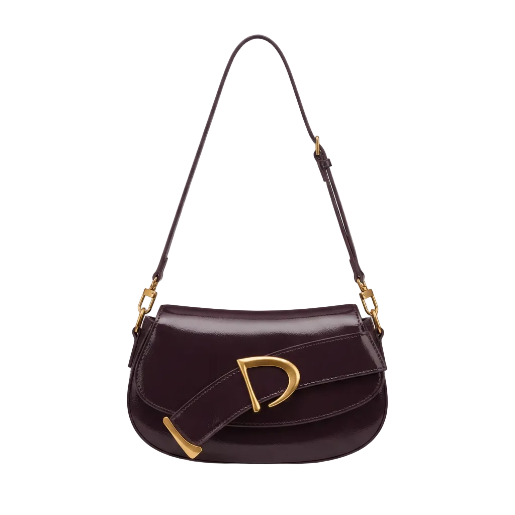 Sac bandoulière -Aubergine