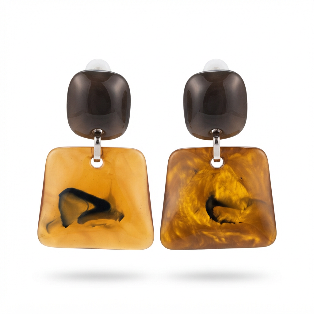 Boucles d’oreilles géométriques